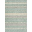 Safavieh 4' x 6' Hand Loomed Wool Rug in Aqua and Ivory