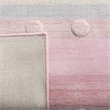 Safavieh 3' x 5' Hand Loomed Wool Rug in Light Blue and Pink