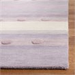 Safavieh 5' x 8' Hand Loomed Wool Rug in Light Purple and Ivory