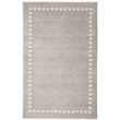 Safavieh 5' x 8' Hand Loomed Wool Rug in Gray and Ivory