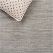 Safavieh 5' Square Hand Loomed Wool Rug in Gray and Ivory