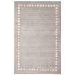 Safavieh 6' x 9' Hand Loomed Wool Rug in Gray and Ivory