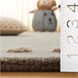 Safavieh 6' x 9' Hand Loomed Wool Rug in Gray and Ivory