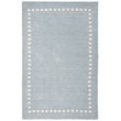 Safavieh 6' x 9' Hand Loomed Wool Rug in Blue and Ivory