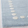 Safavieh 8' x 10' Hand Loomed Wool Rug in Blue and Ivory