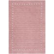 Safavieh 4' x 6' Hand Loomed Wool Rug in Pink and Ivory