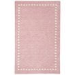 Safavieh 6' x 9' Hand Loomed Wool Rug in Pink and Ivory