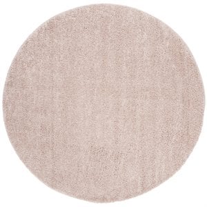 Safavieh Solo 6'7&quot Round Shag Rug in Beige
