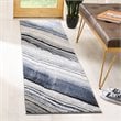 Safavieh Spirit 2' x 8' Runner Rug in Blue and Gray