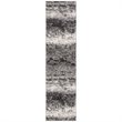 Safavieh Spirit 2' x 8' Runner Rug in Charcoal and Light Gray