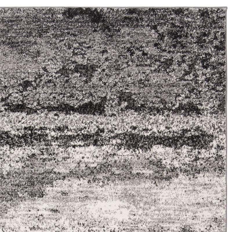 Safavieh Spirit 4' x 6' Rug in Charcoal and Light Gray