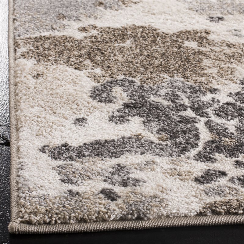 Safavieh Spirit 4' x 6' Rug in Taupe and Ivory