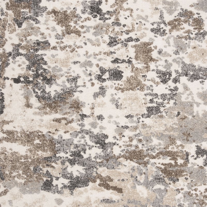 Safavieh Spirit 4' x 6' Rug in Taupe and Ivory