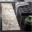 Safavieh Spirit 2' x 8' Runner Rug in Taupe and Gray