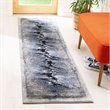 Safavieh Spirit 2' x 8' Runner Rug in Blue and Charcoal