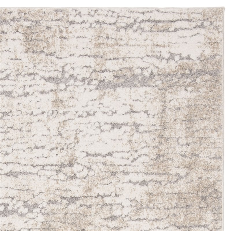Safavieh Spirit 2' x 8' Runner Rug in Taupe and Ivory