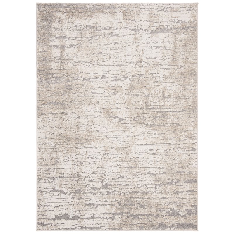 Safavieh Spirit 4' x 6' Rug in Taupe and Ivory