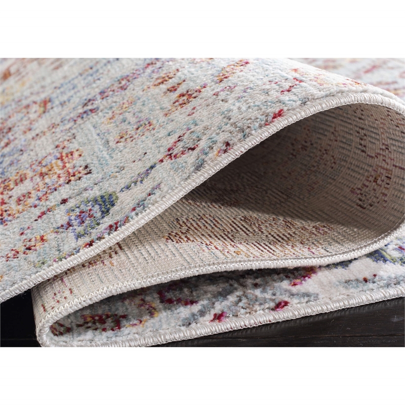 Safavieh Valencia 8' x 10' Rug in Blue and Red