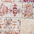 Safavieh Valencia 8' x 10' Rug in Blue and Red