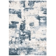Safavieh Vogue 4' X 6' Polyester Power Loomed Rug in Beige / Turquoise