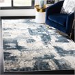 Safavieh Vogue 8' X 10' Polyester Power Loomed Rug in Beige / Turquoise