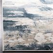 Safavieh Vogue 9' X 12' Polyester Power Loomed Rug in Beige / Turquoise