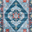 Safavieh Vintage 4' x 6' Rug in Blue and Red