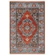 Safavieh Vintage 3' x 5' Rug in Rust and Blue