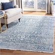 Safavieh Vintage 3' x 5' Rug in Blue and Ivory