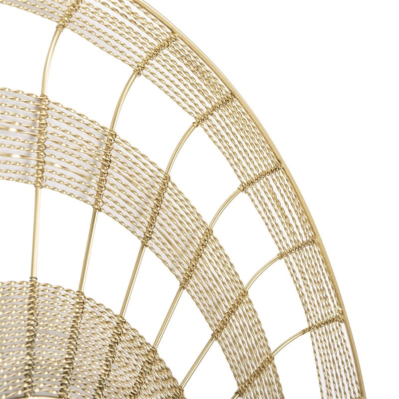 Safavieh Acton Decorative Mirror in Shiny Brass