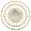 Safavieh Acton Decorative Mirror in Shiny Brass