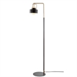 Safavieh Brendon Floor Lamp in Black and Brass