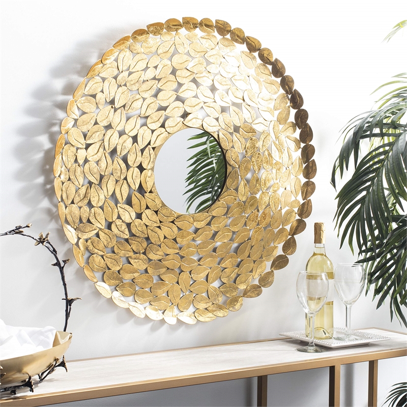 Safavieh Bliss Decorative Mirror in Gold