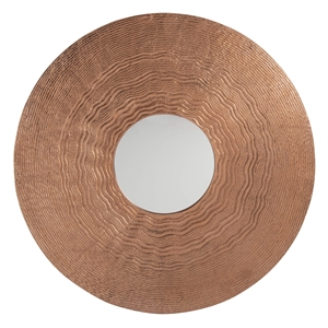 Safavieh Dover Decorative Mirror in Brushed Copper