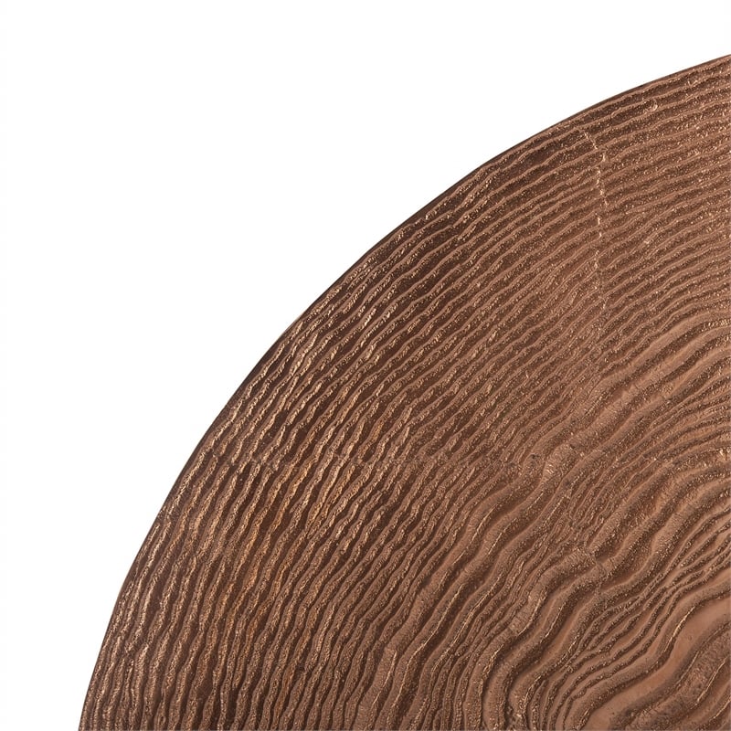 Safavieh Dover Decorative Mirror in Brushed Copper