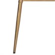 Safavieh Ian 3 Circle Accent Table in Rustic Honey and Gold