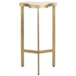 Safavieh Suki Tripod Accent End Table in White and Gold
