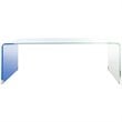 Safavieh Crysta Ombre Glass Coffee Table in Blue