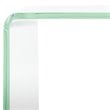Safavieh Crysta Ombre Glass Coffee Table in Blue