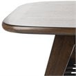 Safavieh Oren 2 Tier Coffee Table in Dark Walnut and Black