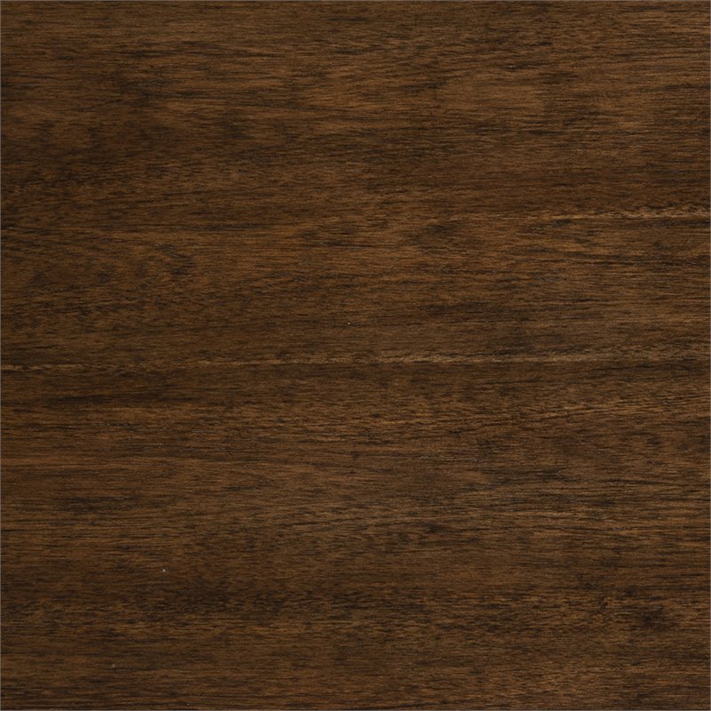 Safavieh Oren 2 Tier Coffee Table in Dark Walnut and Black