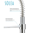 Safavieh Arcadia Kitchen Faucet in Chrome