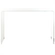 Safavieh Crysta Ombre Glass Console Table in White