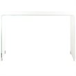 Safavieh Crysta Ombre Glass Console Table in White