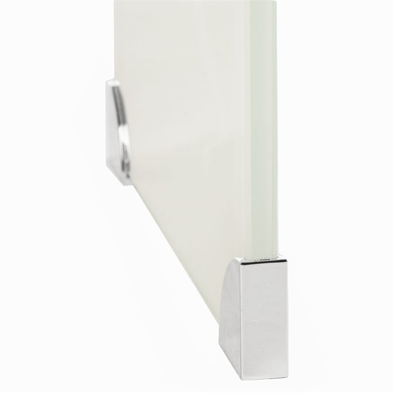 Safavieh Crysta Ombre Glass Console Table in White