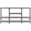 Safavieh Petra Console Table in Beige and Black