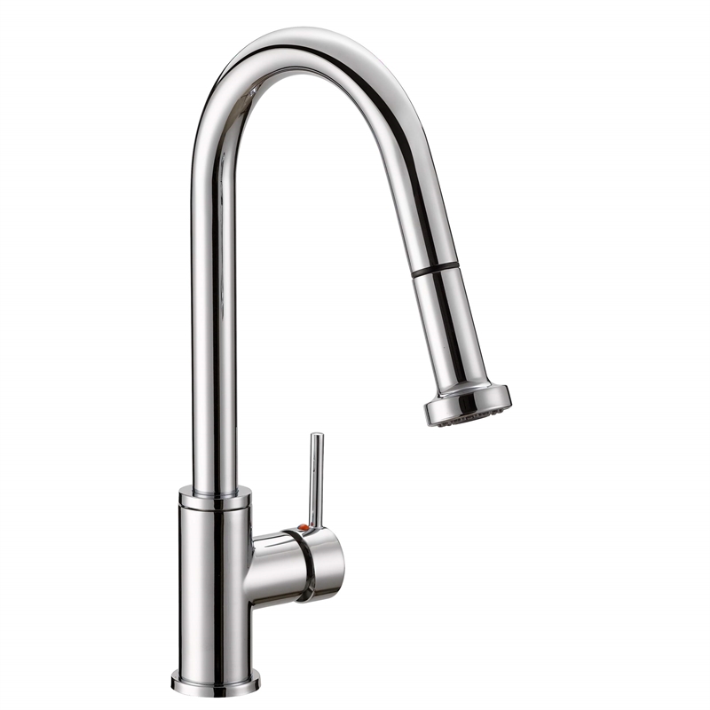 Safavieh Enchant Kitchen Faucet in Chrome