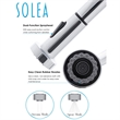 Safavieh Enchant Kitchen Faucet in Chrome