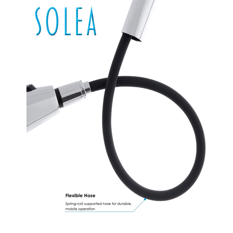 Safavieh Prosper Kitchen Faucet in Chrome