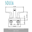Safavieh Excel Bathroom Faucet in Chrome